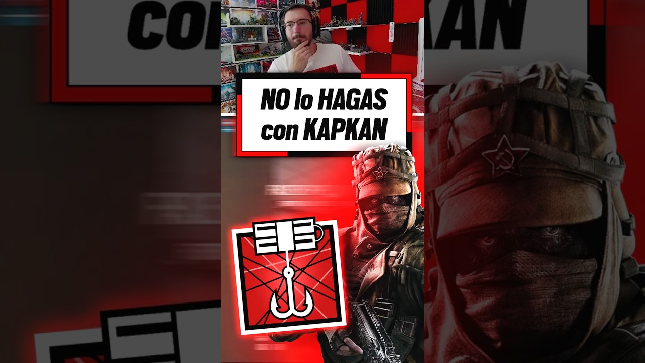NUNCA HAGAS ESTO con KAPKAN en RAINBOW SIX SIEGE X Gameplay Espa&ntilde;ol #shorts