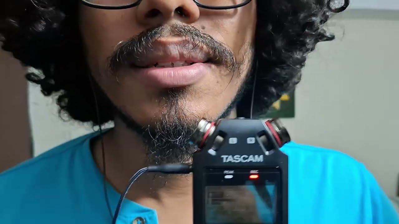 NUEVA GRABADORA TASCAM DR-05X ASMR en español (susurros y sonidos con la boca)