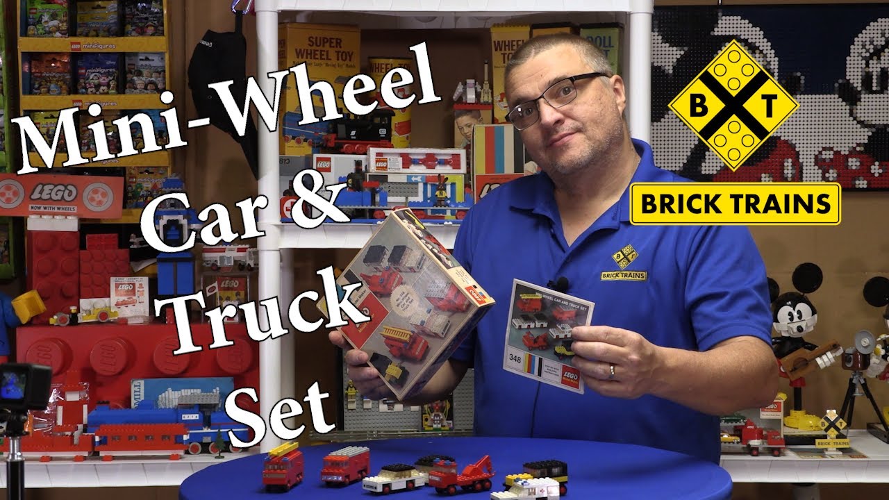 LEGO Set 348 Mini-Wheel Model Maker Car and Truck Set Show & Tell