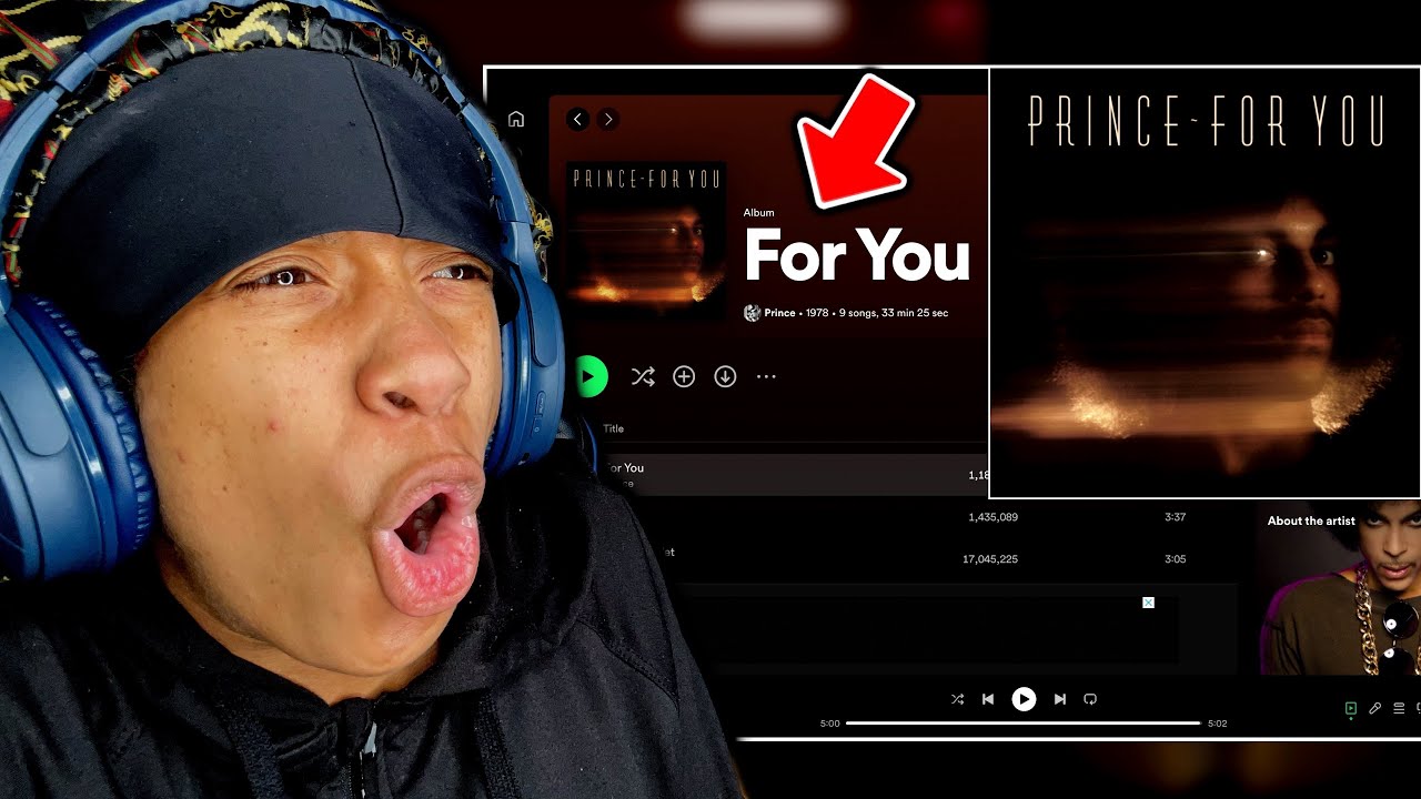 PRINCE FOR YOU *FULL ALBUM* REACTION 🔥🔥🔥
