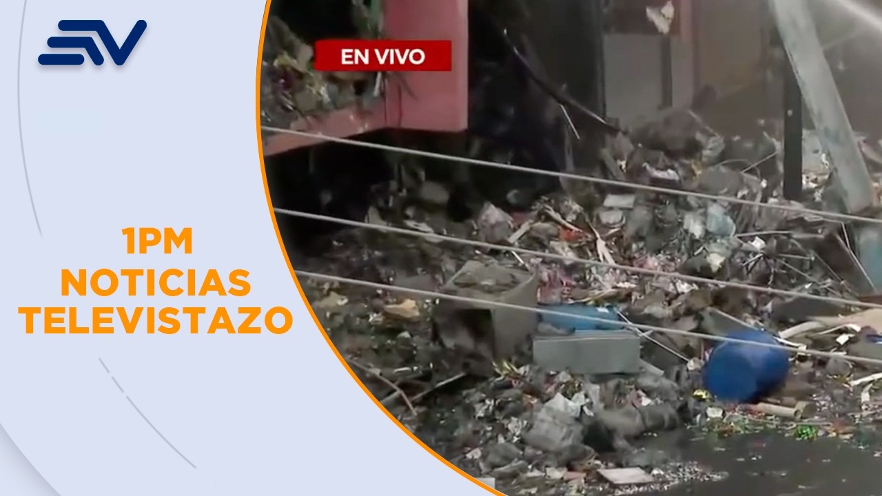 #EnVivo Incendio en edificio en el centro lleva más de 24 horas | Televistazo | Ecuavisa