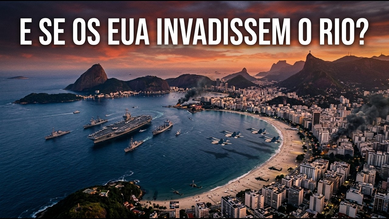 E Se os EUA INVADISSEM o Brasil Pelo Rio de Janeiro? | Análise Militar REAL