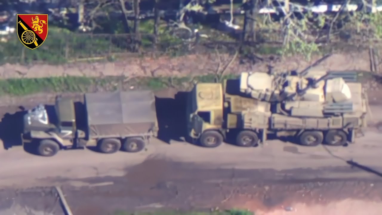 Russian Pantsir-S1 Air Defense System Destroyed By Ukrainian Artillery After Breaking During Battle