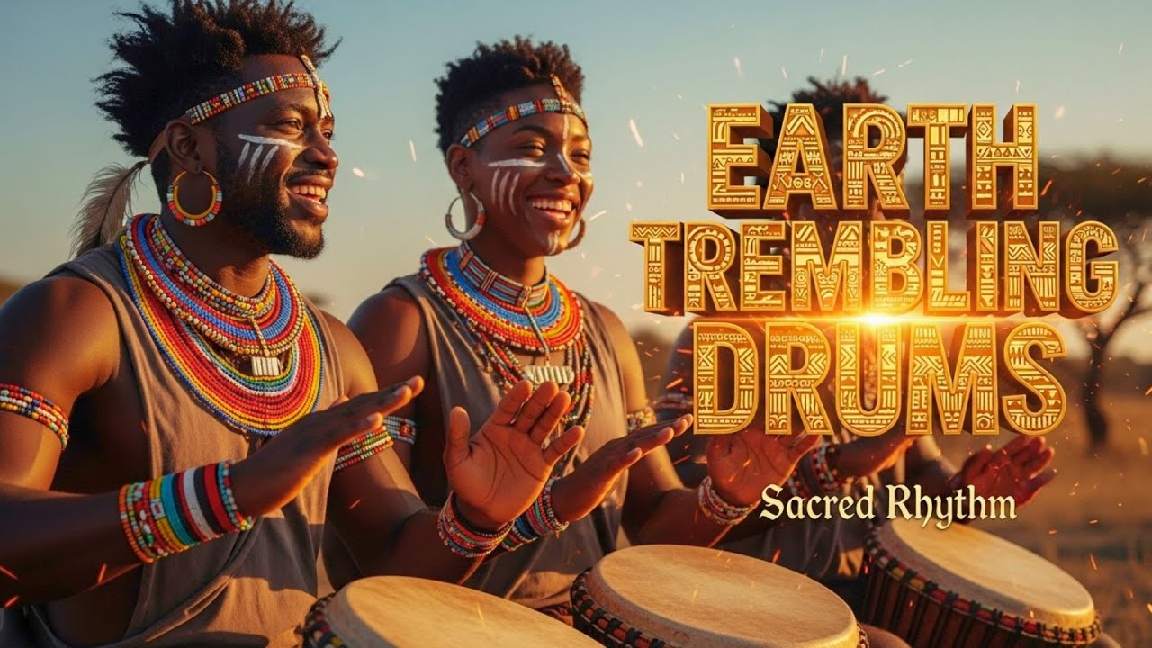 🔥 When These Warriors Beat the Drum, The Earth Trembles | Sacred African Rhythm 🔥