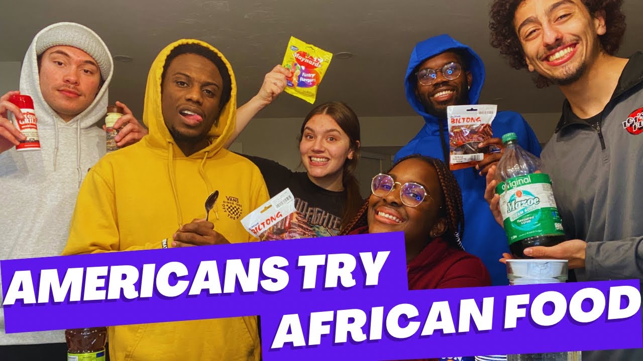Americans Try African Foods ft. My Friends || Zimbabwean YouTuber