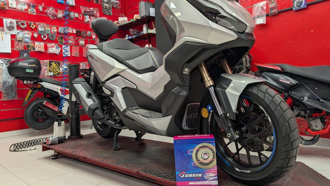 HONDA 350 ADV + VARIADOR JCOSTA ¿SE NOTARÁ?