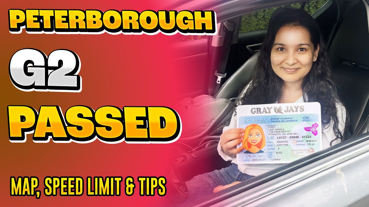 G2 Road Test At Peterborough| Learn How To Pass| Maps, Speed Limit, And Tips|