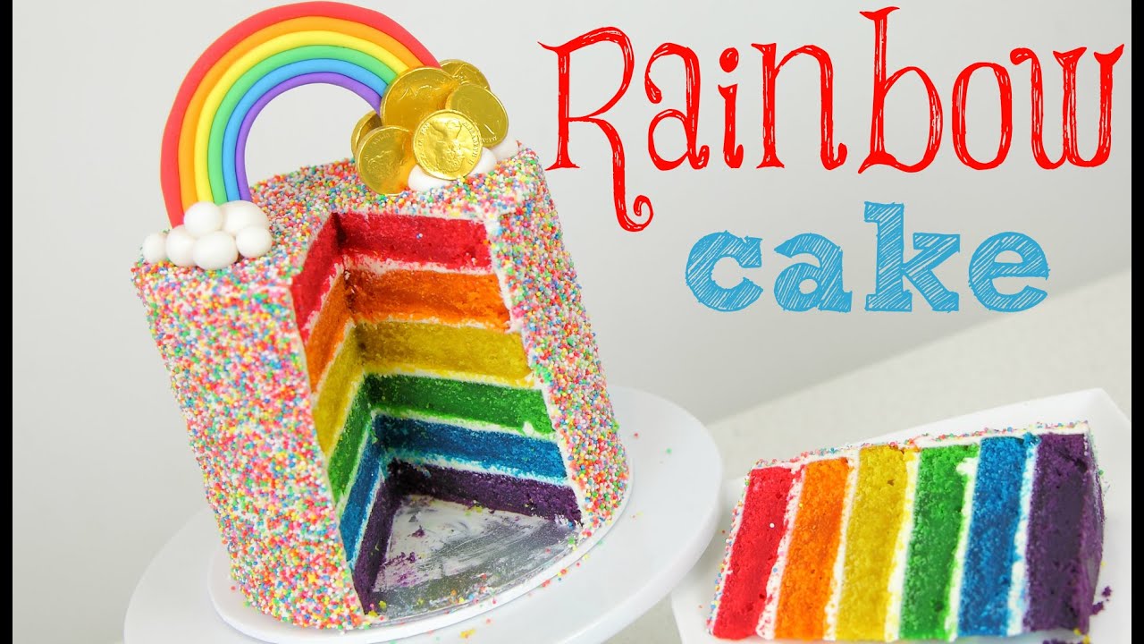 Урок по приготовлению радужного торта &mdash; CAKE STYLE