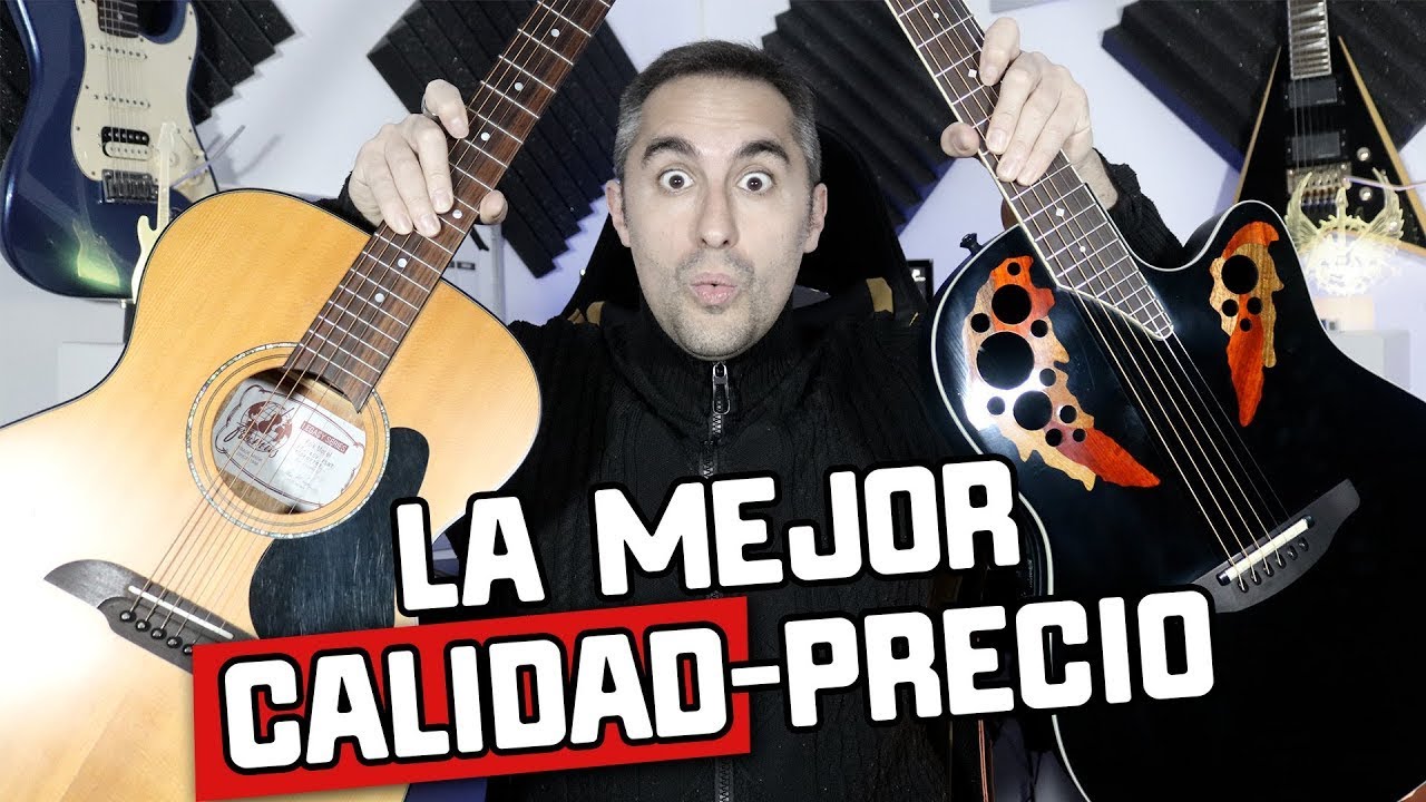 🎸 Las MEJORES Guitarras ACÚSTICAS BARATAS