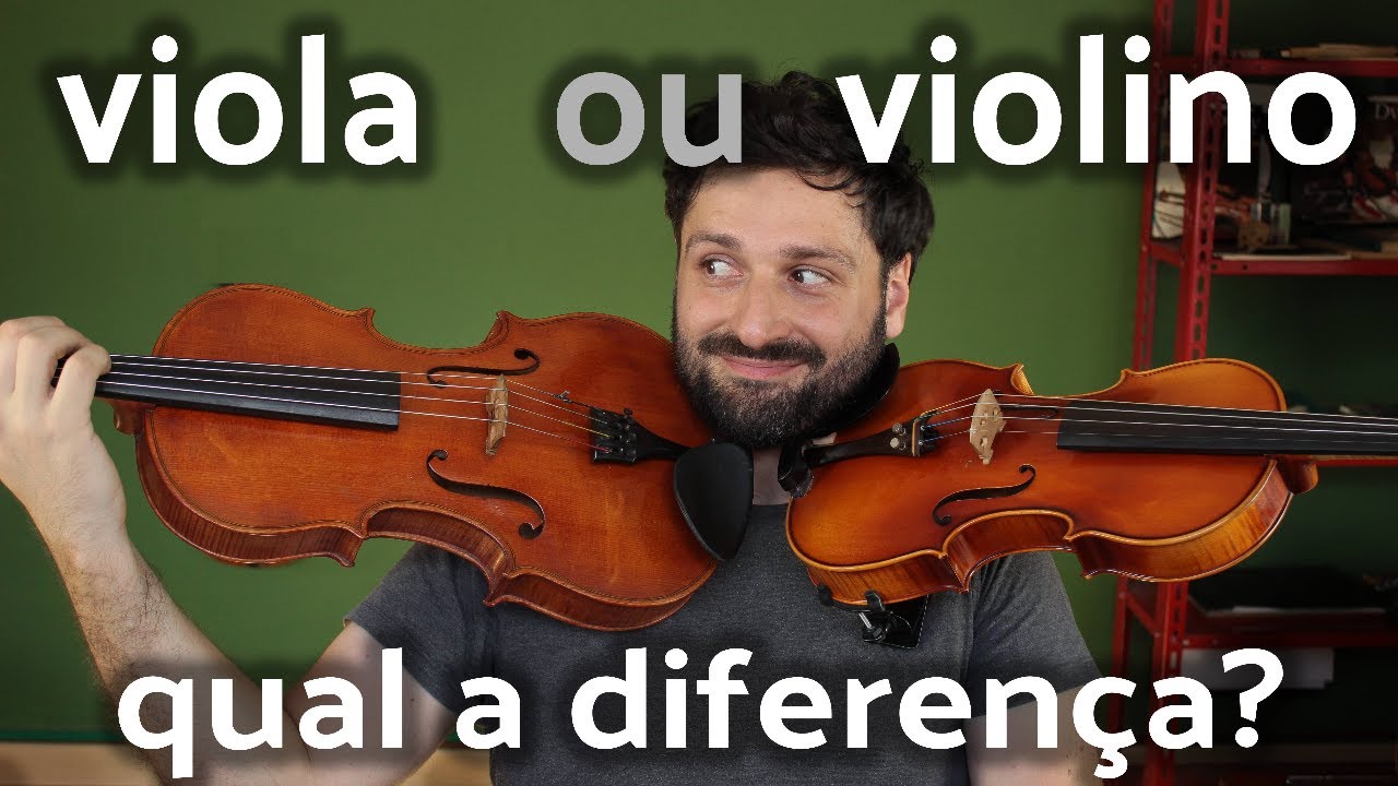 Qual a diferença entre violino e viola de arco? Como é o som da viola de arco?