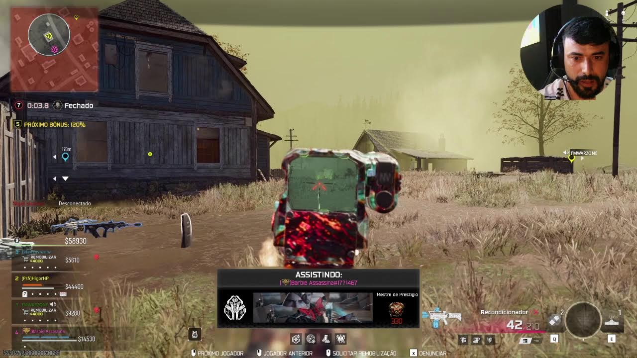 JOGANDO WARZONE CONTRA INSCRITOS E AMIGOS!