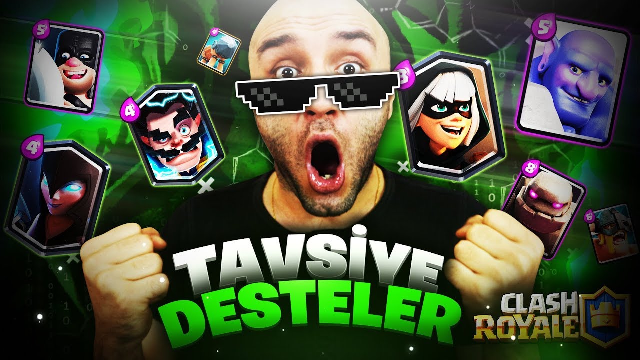 EN GÜÇLÜ TAVSİYE DESTE BUNLAR!! ( Clash Royale ) #TavsiyeDeste