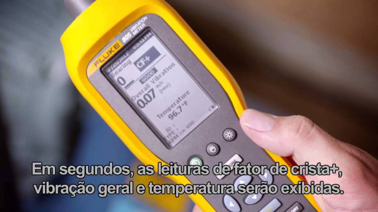 Medidor de Vibração Fluke 805