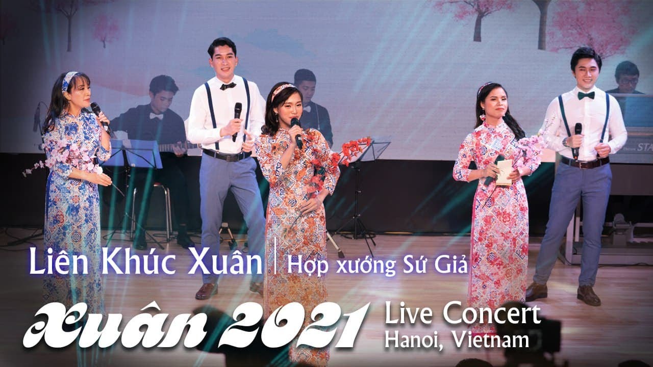 Liên khúc Chào Xuân (Live) | Nhạc Xuân Sứ Giả 2024 (Nhạc Tết Giáp Thìn)