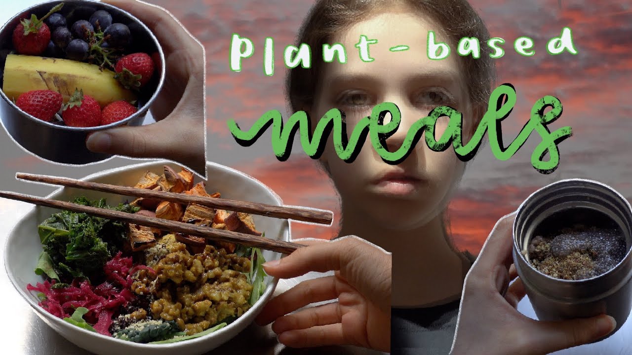 🌱 my favorite plant-based meals for anytime and on-the-go 🥙