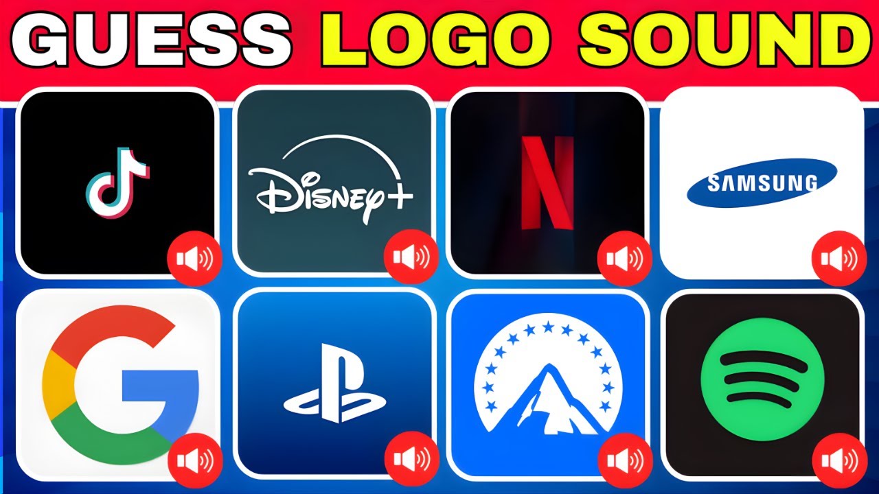 Guess The Streaming & Tech App Logo Sound 📱🎬🔊 | Samsung, Google, Amazon Prime & More