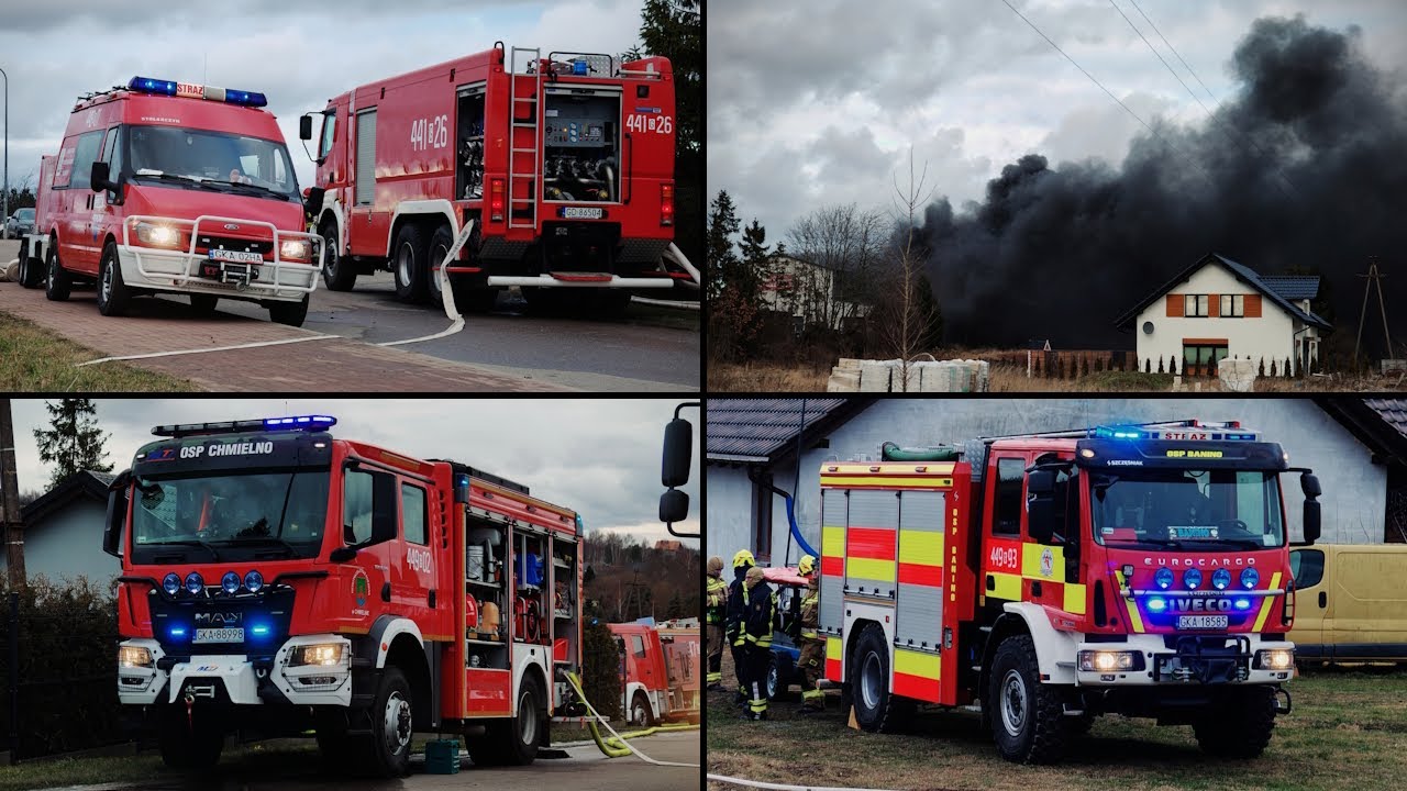 [29.12] Pożar zakładu lakiernictwa samochodowego w Łapalicach.