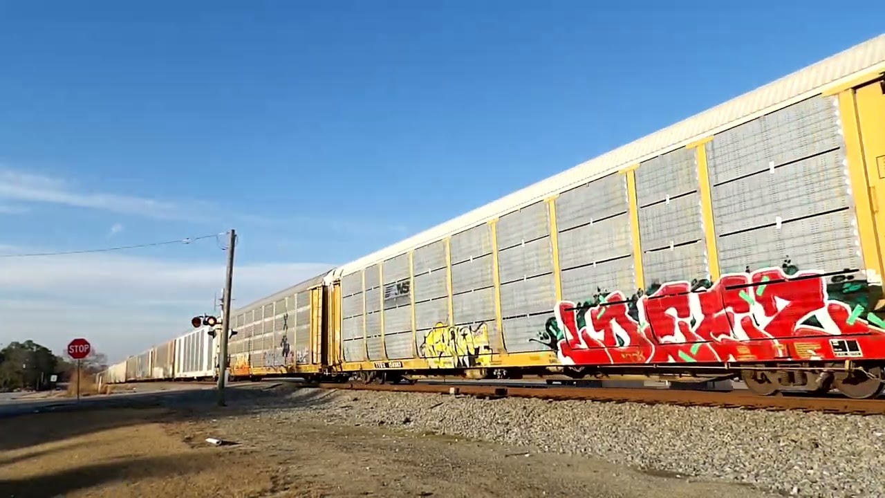 NS 7633 Leads NS 321 Through Warner Robins, GA 2-3-26