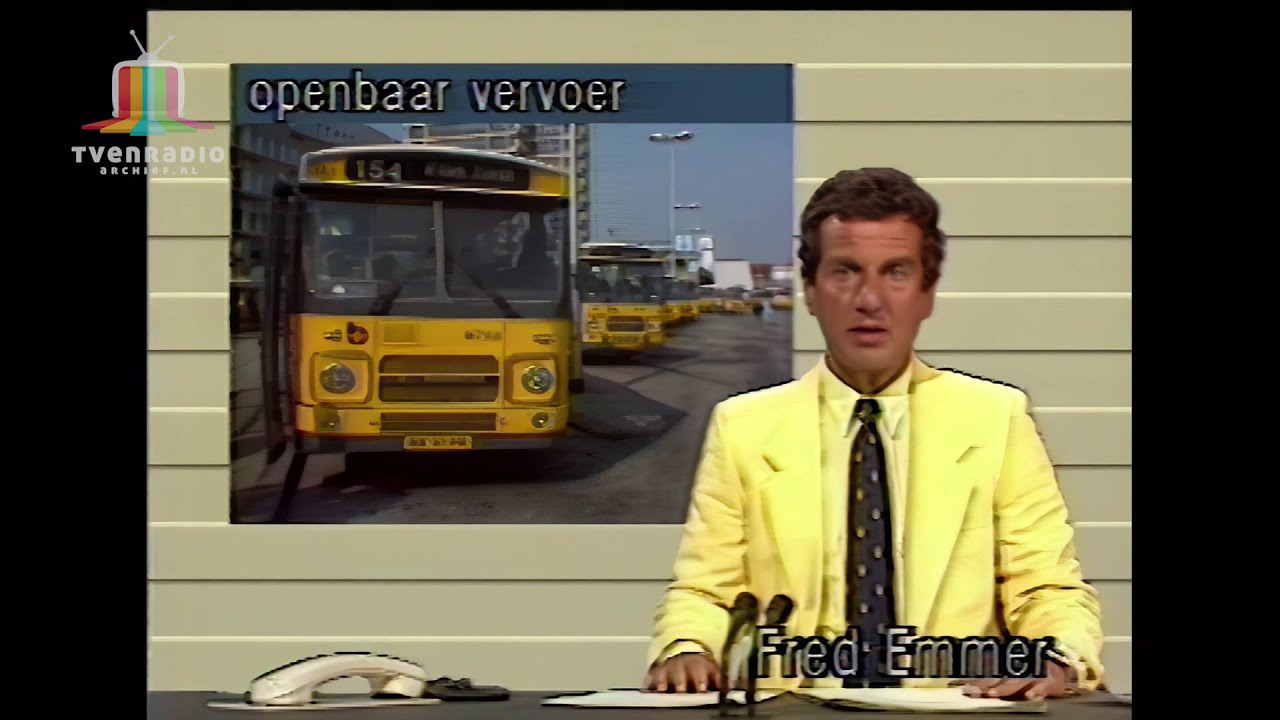 NOS Journaal Fred Emmer Vrijdag 27 September 1985