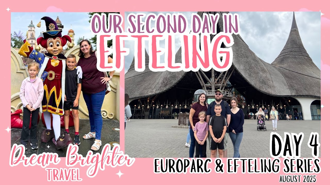 DAY 2 IN EFTELING | Full day Vlog | Europarc & Efteling Series August 2025