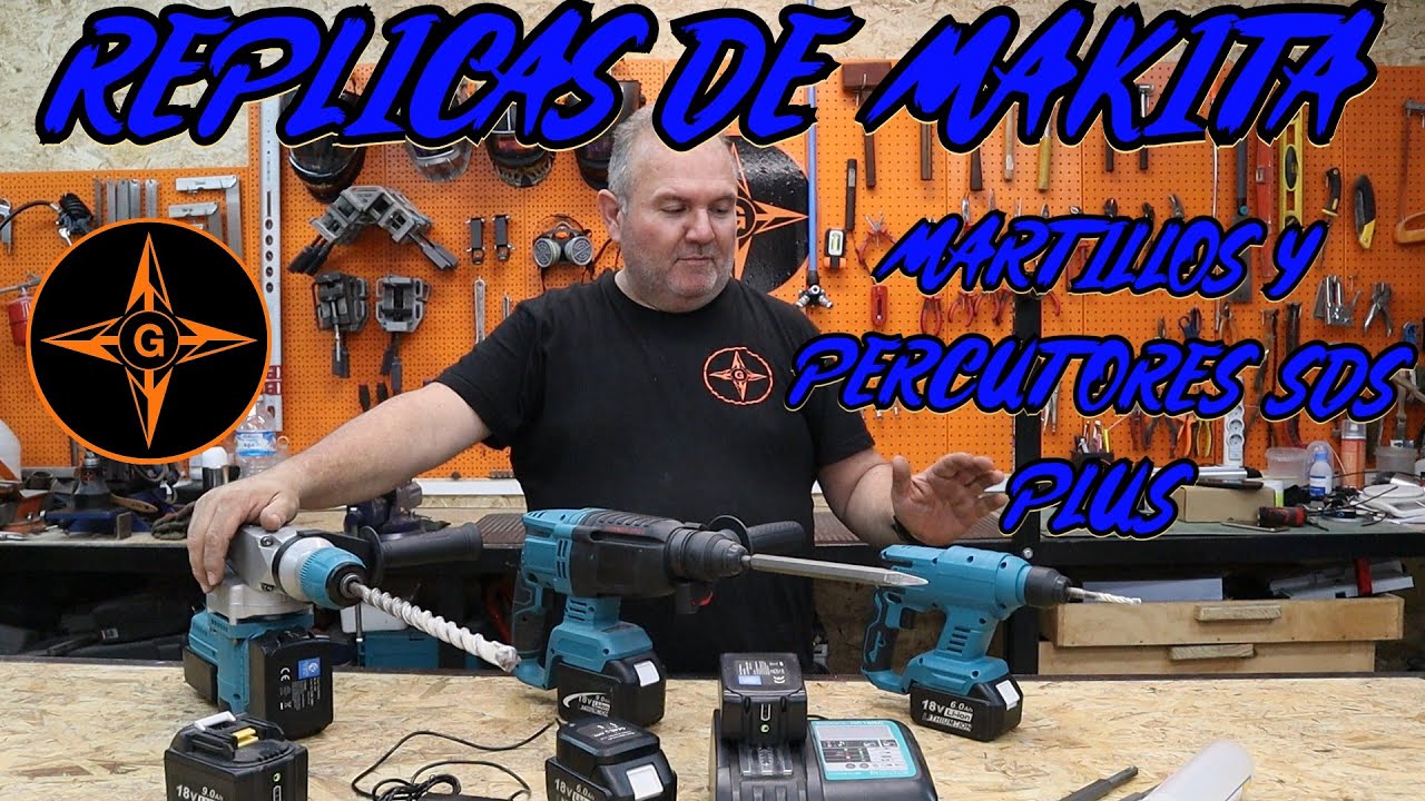 MARTILLOS Y TALADROS PERCUTORES SDS PLUS REPLICAS DE MAKITA GINESSOT