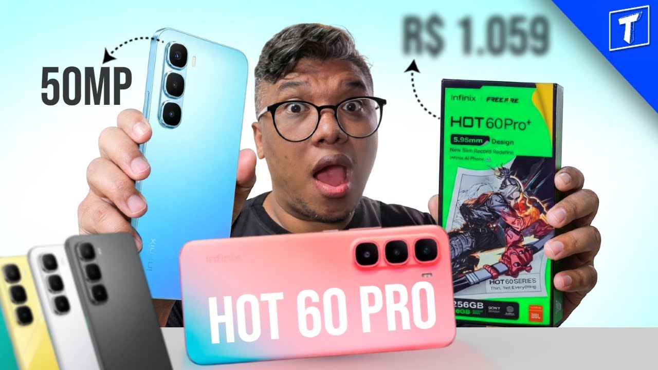 Infinix Hot 60 Pro: O MATADOR DE XIAOMI! 