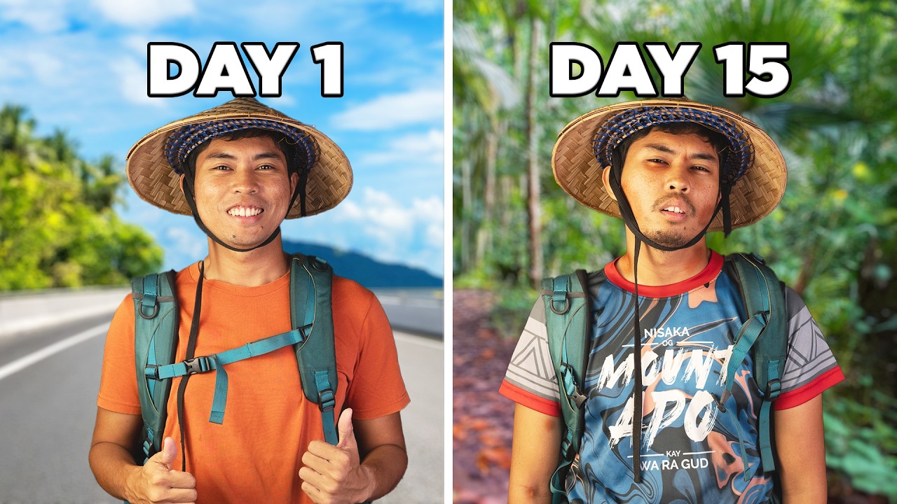 SOLO HIKING THE ENTIRE ISLAND OF CEBU IN 15 DAYS (EXTREME )