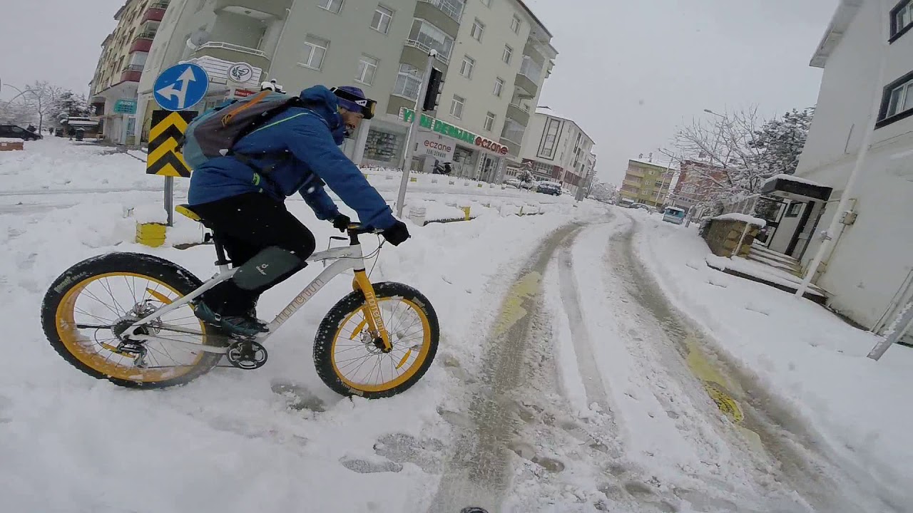 Seydişehir Caddelerinden Görüntüler 06.01.2019 Yoğun Kar Yağışı