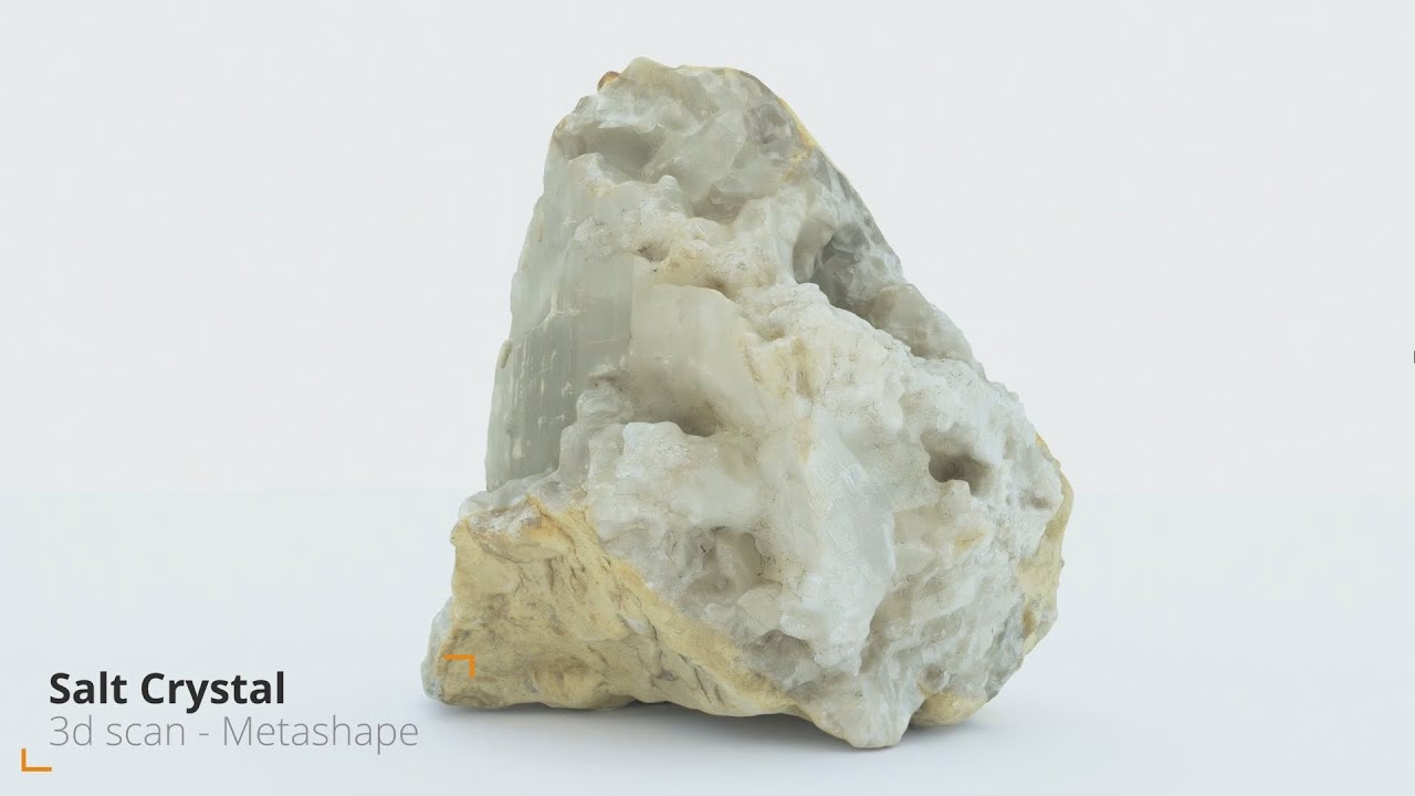 Salt crystal 3d scan / Metashape photogrammetry