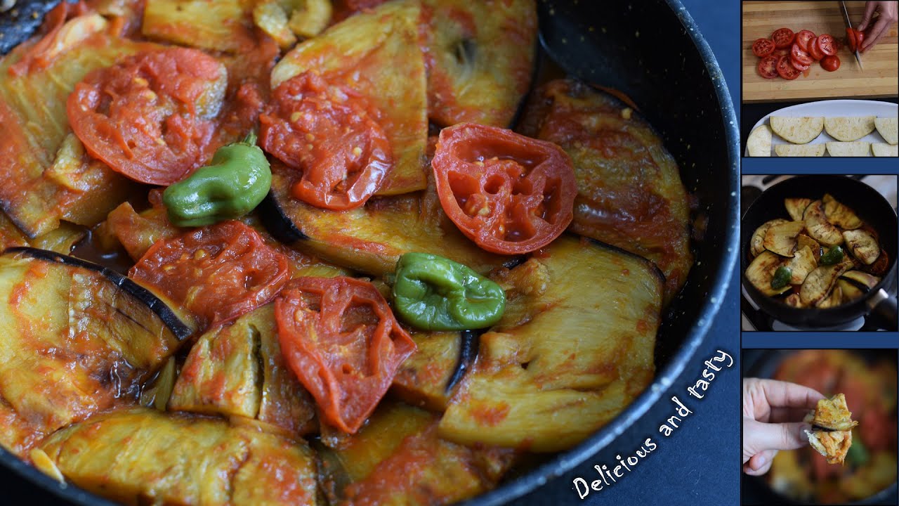 I have never eaten such delicious eggplant! Quick and incredibly easy recipe! without meat