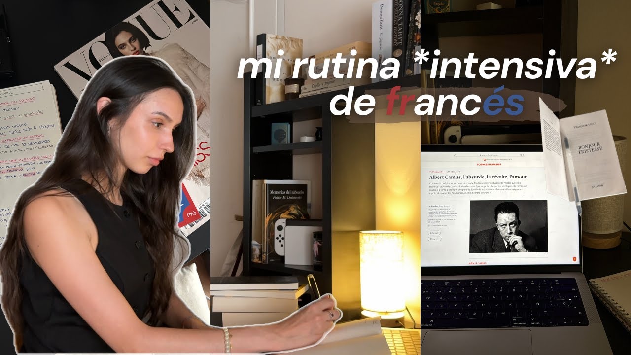 Mi Rutina de Estudio *Intensiva* de FRANCÉS en Verano | Carolette Martin