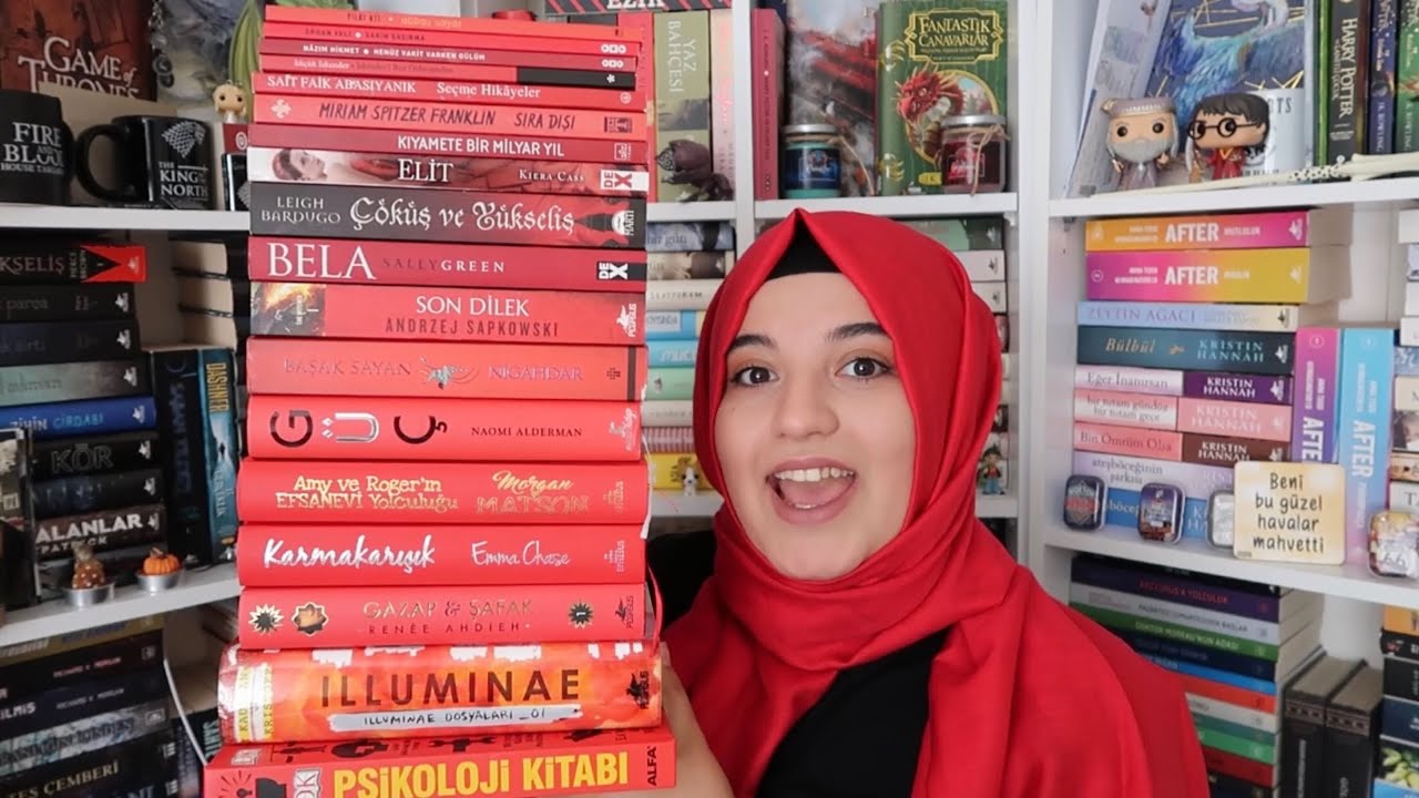 Tek Renk Kitap Önerisi #2 | KIRMIZI KİTAPLAR