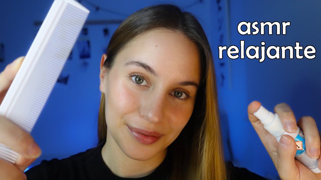 [asmr] Te quito los PIOJOS - layered sounds reales, soft spoken