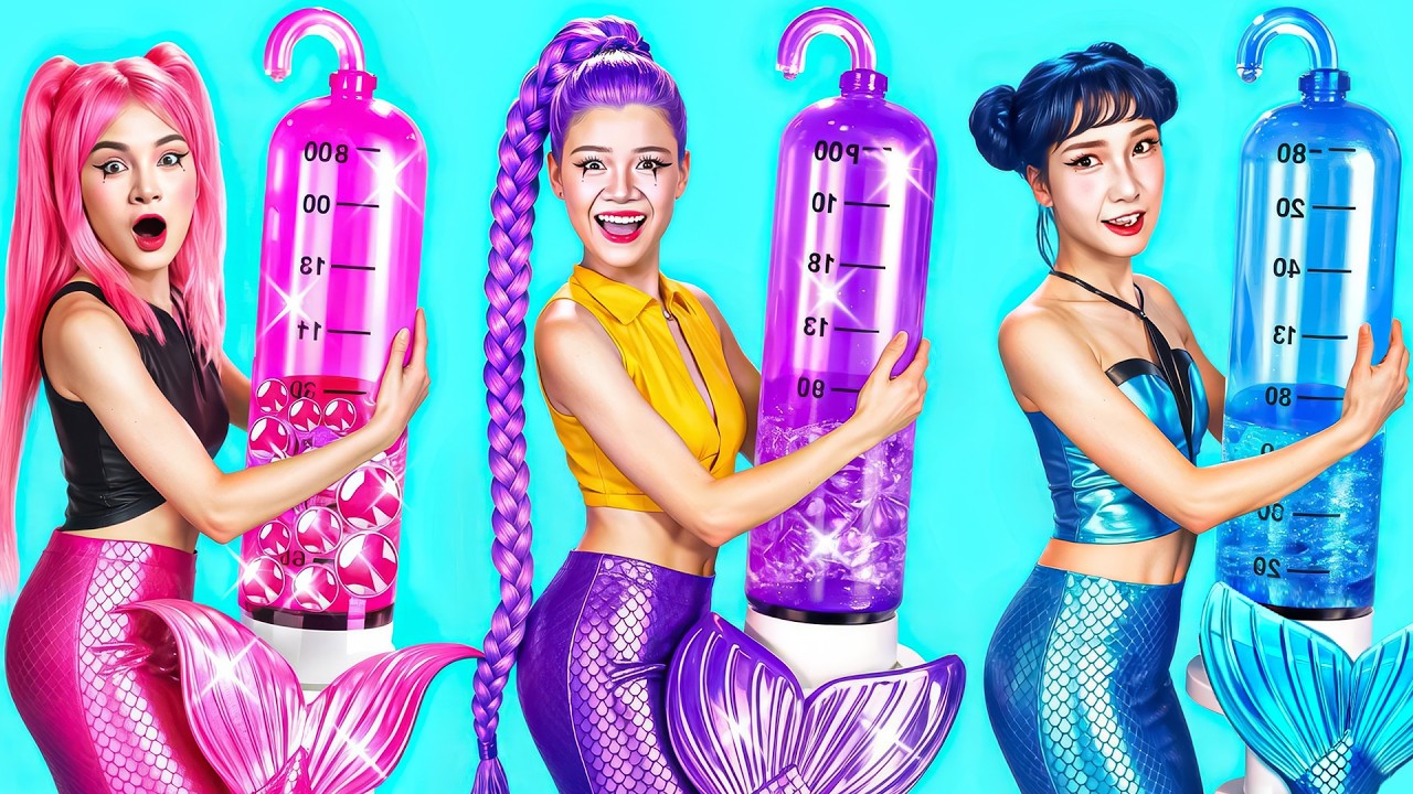 Преображение в стиле K-pop: Охотники на демонов! От русалки до популярной Руми Хантрикс.