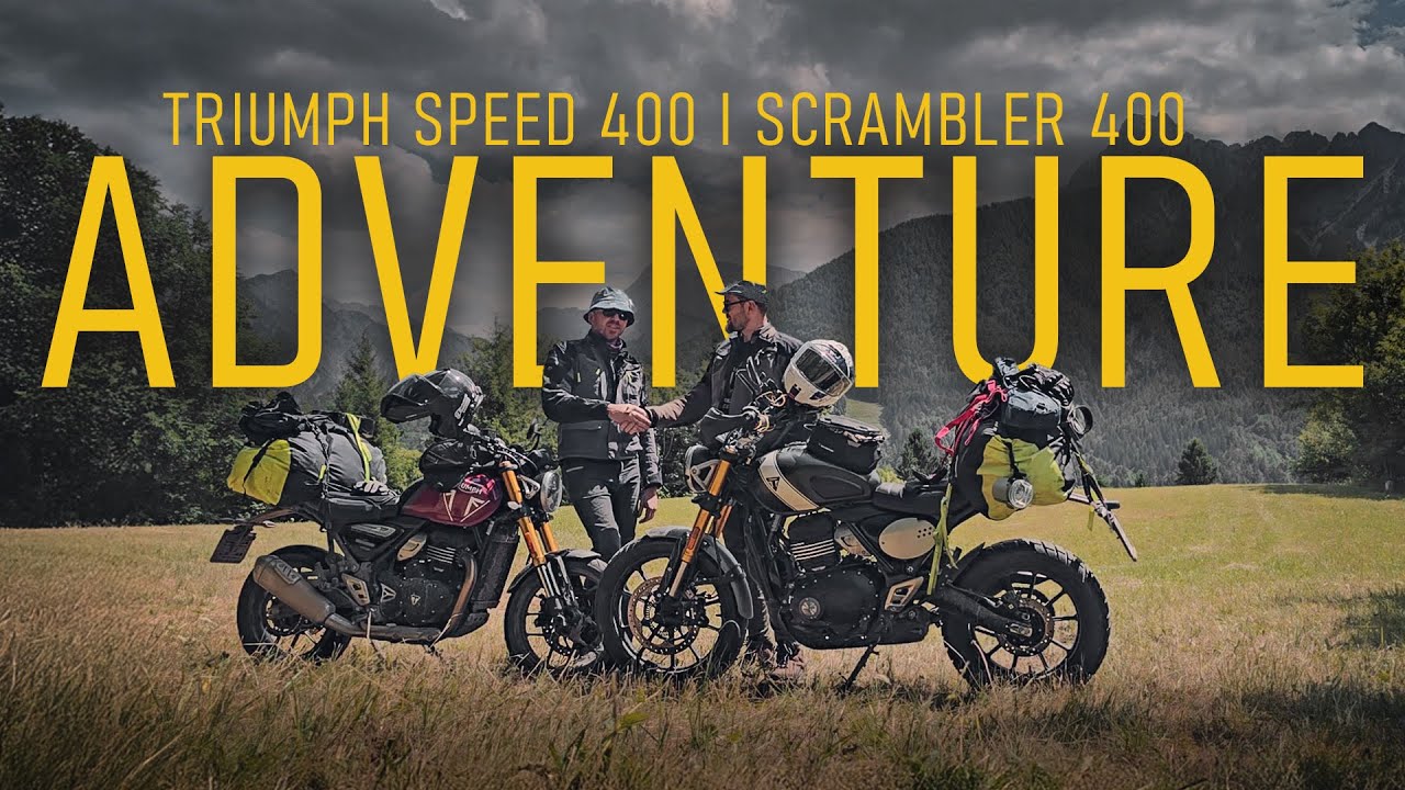 JAK TO MOŻLIWE, ŻE SĄ ADVENTURE? TRIUMPH SCRAMBLER I SPEED 400