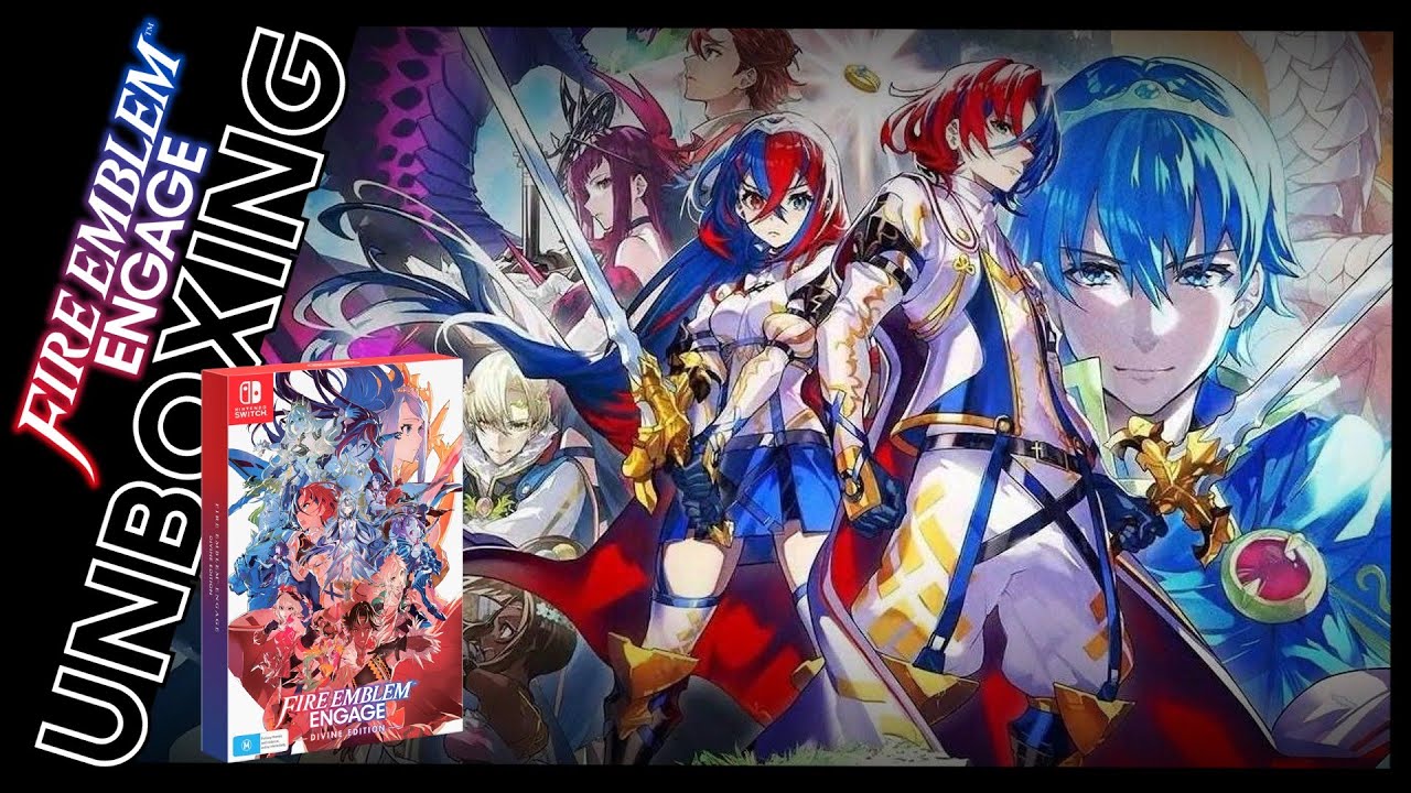 UNBOXING - FIRE EMBLEM ENGAGE DIVINE EDITION - TOUJOURS UNE VALEUR SURE !