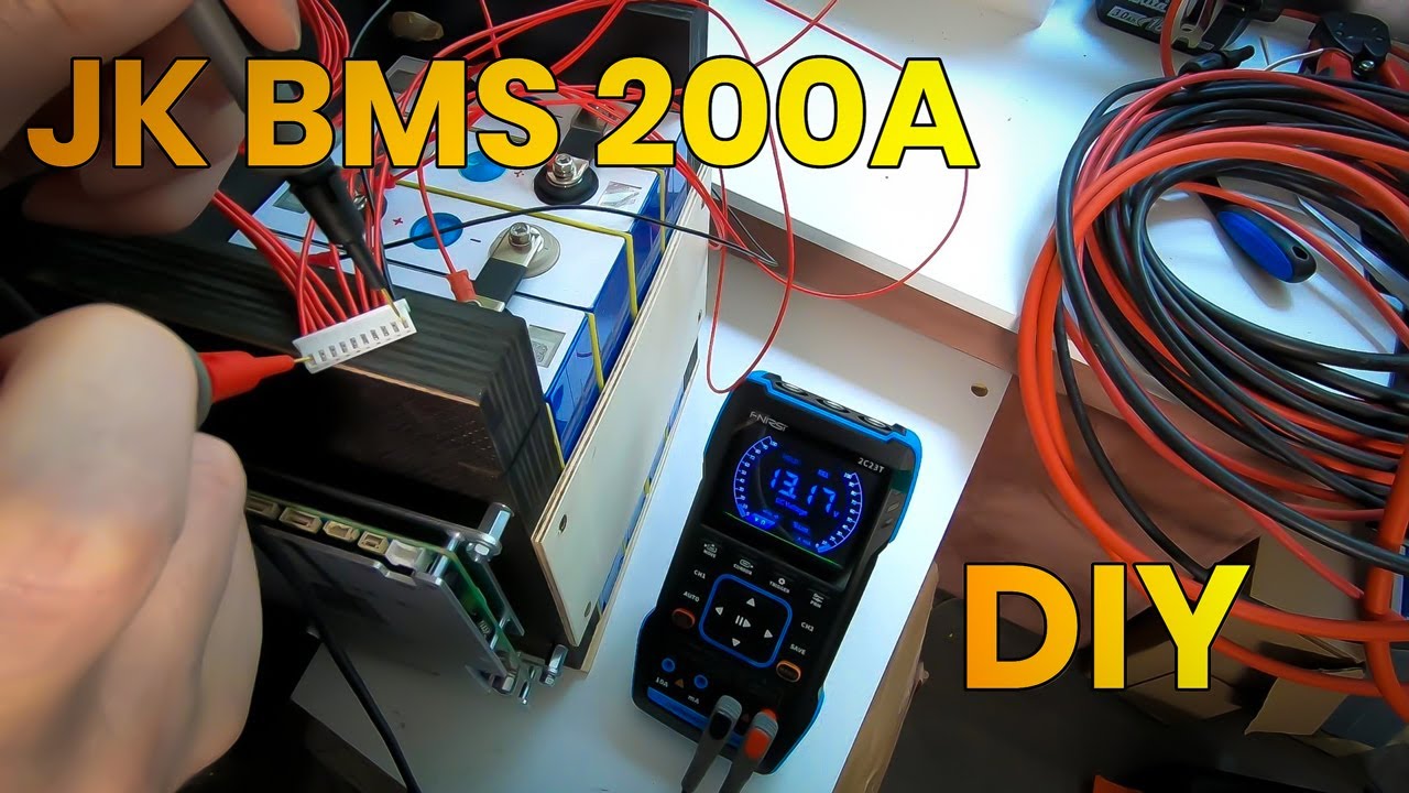 How to properly connect JK BMS 4s8s LiFePo⁴ JK B2A8S20P