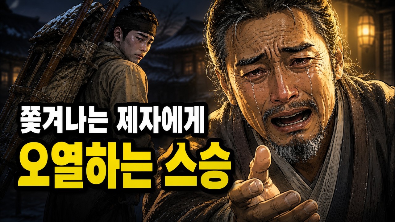 [갈림야담] 쫓겨나는 제자에게 무거운 쇳덩이 던져준 스승, 그 속에 숨겨진 기막힌 진실ㅣ 감동 사연, 눈물 나는 옛날이야기, 조선야담