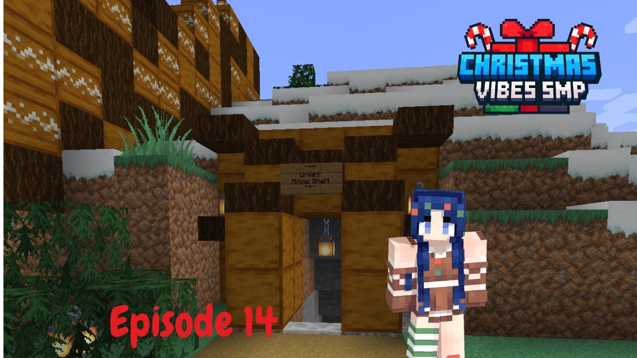 Making my Mineshaft | Christmas Vibes SMP Ep  14