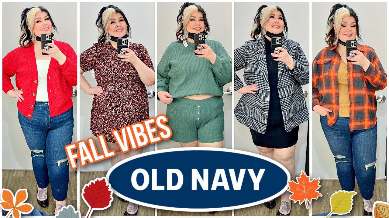 OLD NAVY Fall Vibes Plus Size Try On 🍁 🍂 Sept 2022