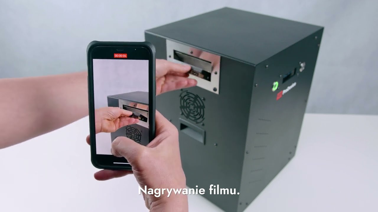 Usuwanie danych demagnetyzerem ProDevice ASM240