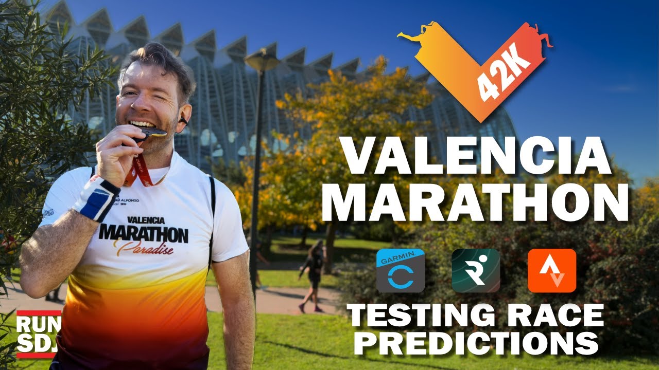 ВАЛЕНСИЙСКИЙ МАРАФОН 2025: финальный тест ПРОГНОЗОВ ЗАБЕГА от STRAVA, GARMIN и RUNNA.