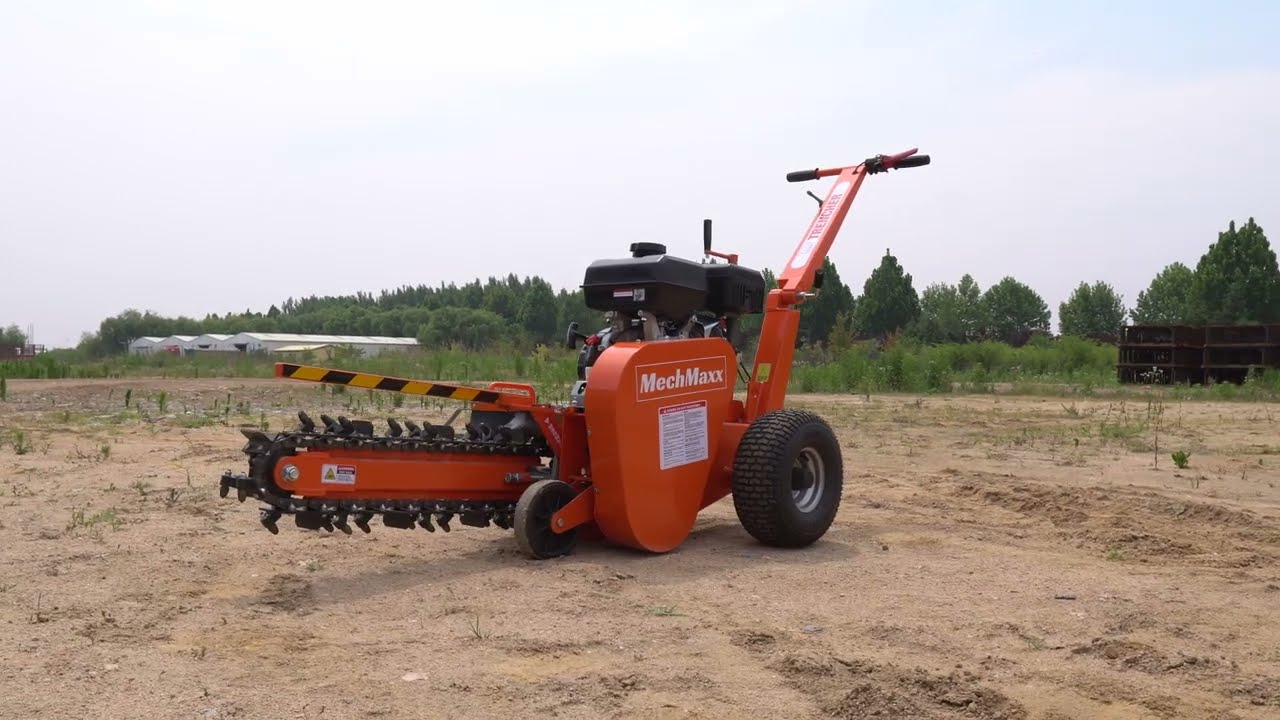 MechMaxx Mini Trencher for Accurate Trenching