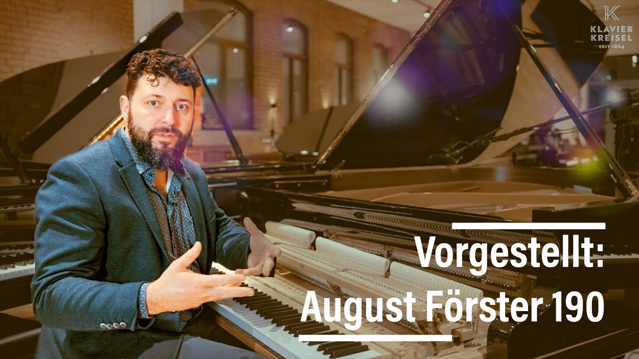 Vorgstellt | Den August Förster 190 Flügel unter die Lupe genommen | Klavier Kreisel