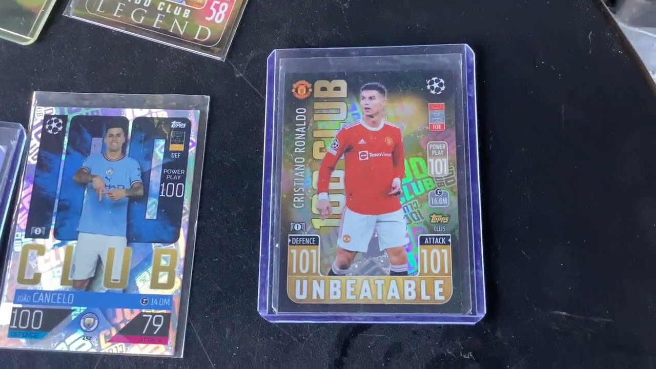 My rare soccer or football cards