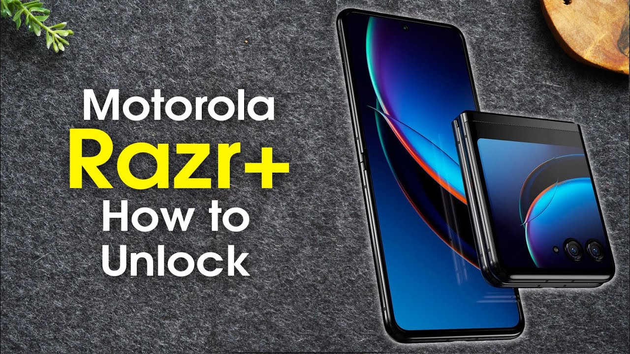 How to Unlock Moto Razr Plus | Motorola Razr+