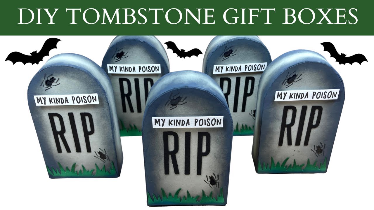 DIY Tombstone Gift Boxes | NO SPECIALITY DIES NEEDED!