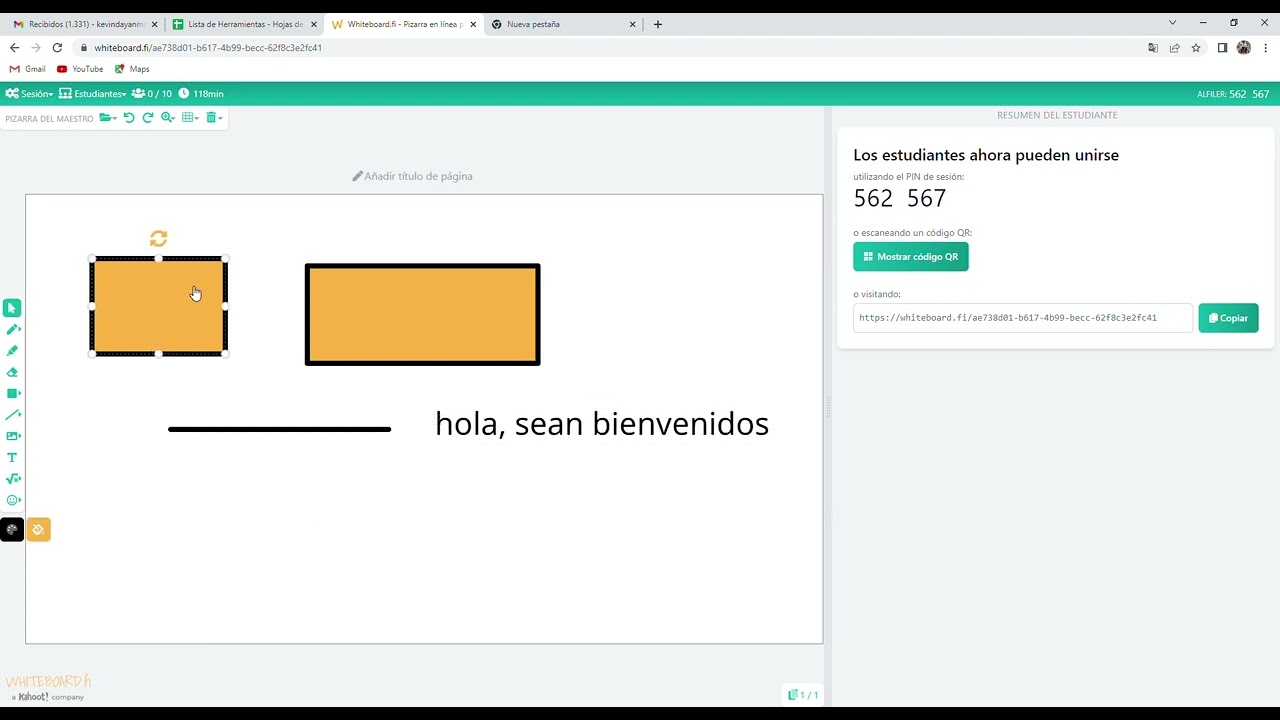Herramienta Whiteboard fi   Pizarra en línea gratuita para profesores y aulas