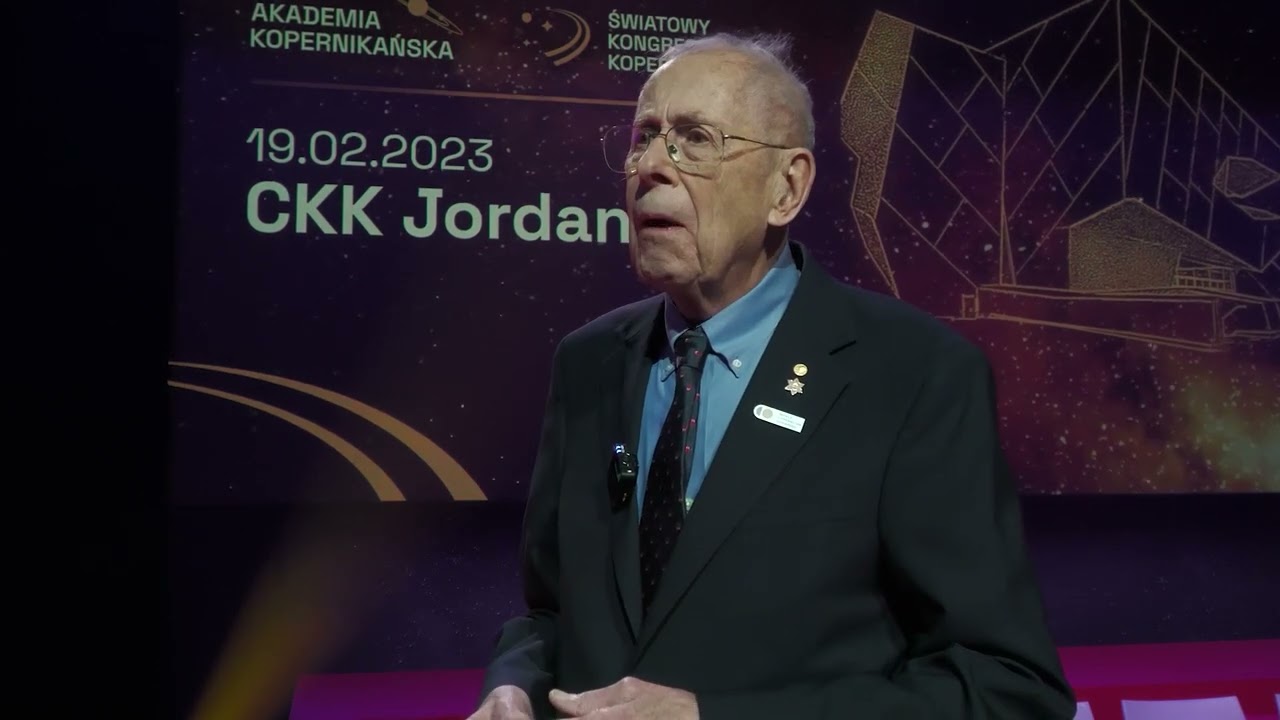 Laureat Nagrody Nobla prof. Philip James Edwin Peebles podczas Światowego Kongresu Kopernikańskiego