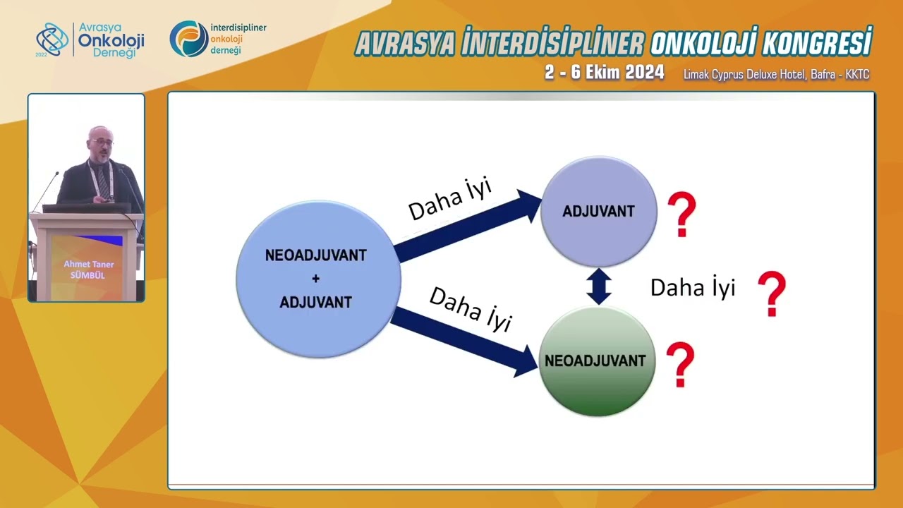 Erken evre akciğer kanserinde Perioperatif/Neoadjuvan tedaviler - Dr. Ahmet Taner Sümbül